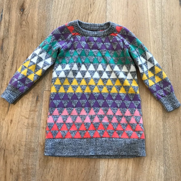 Baby Gap Triangle Sweater Dress 